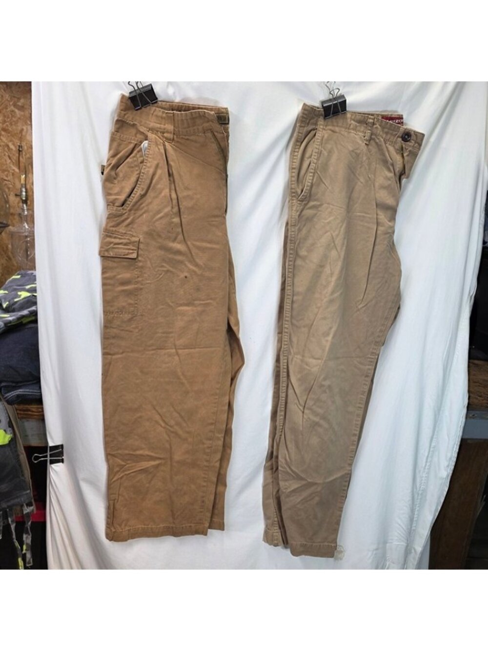 Phat Farm Joggers XL & Outdoor Life 36 Cargo Pants Bundle